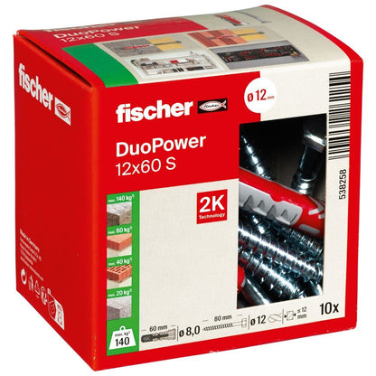 Fischer - DUOPOWER 12x60 S LD - 538258