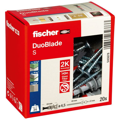 Fischer - Gipskartondübel DuoBlade S - 545678