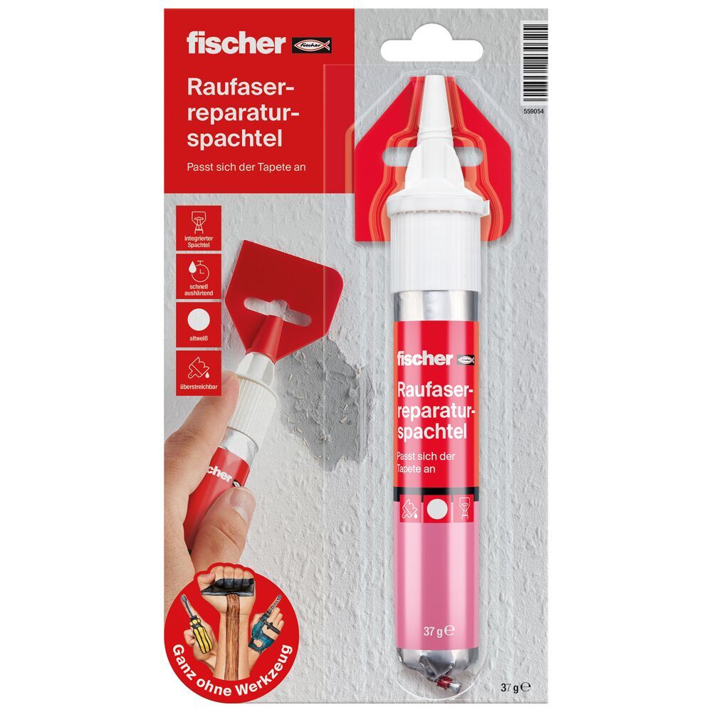 Fischer - Raufaser Reparaturspachtel - 559054