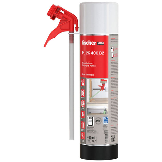 Fischer - Schnellschaum Türzarge & Wanne PU 2K 400 - 53081