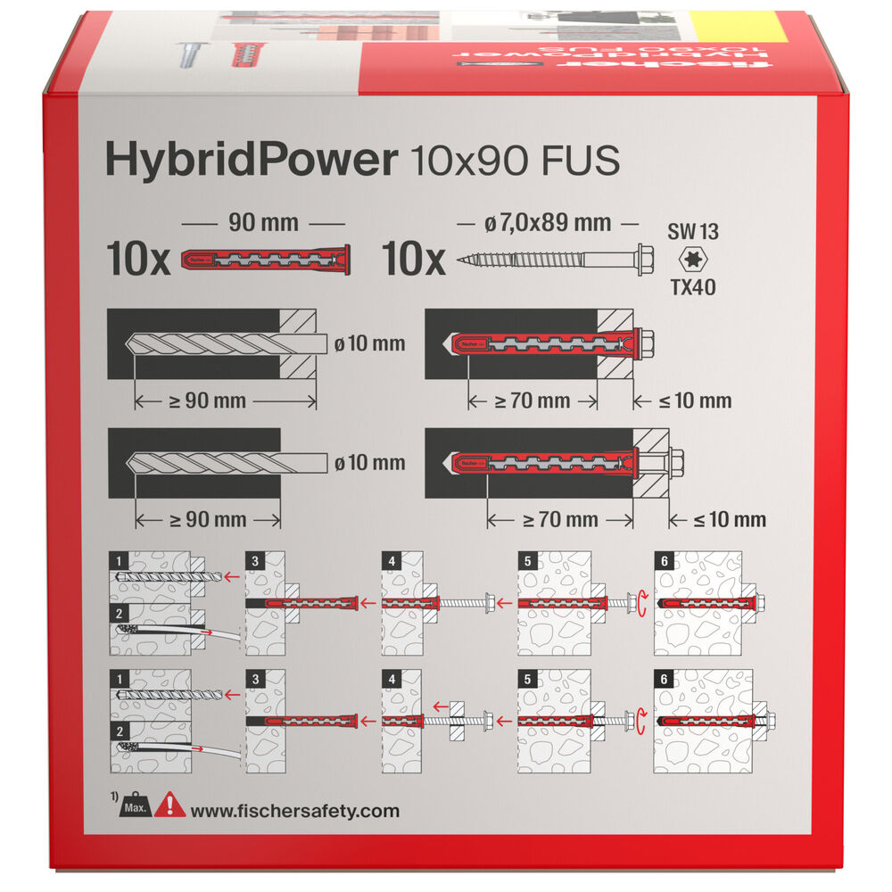 Fischer - HybridPower 10 x 90 FUS (10) - 577390