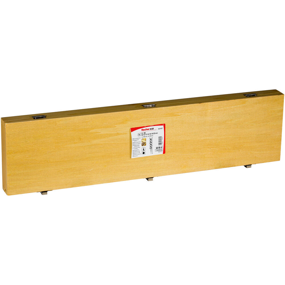 Fischer - Schlangenbohrer D-WL 600 Ø 10/12/14/16/18/20 mm (6) - 551427
