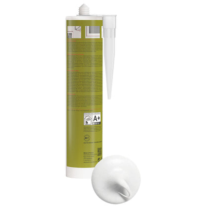 Fischer - Hybrid-Dichtstoff Hochflexibel & überstreichbar Flex MS weiß 290 ml - 558830