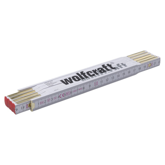 Wolfcraft - Zollstock 2m Buchenholz - 5227000