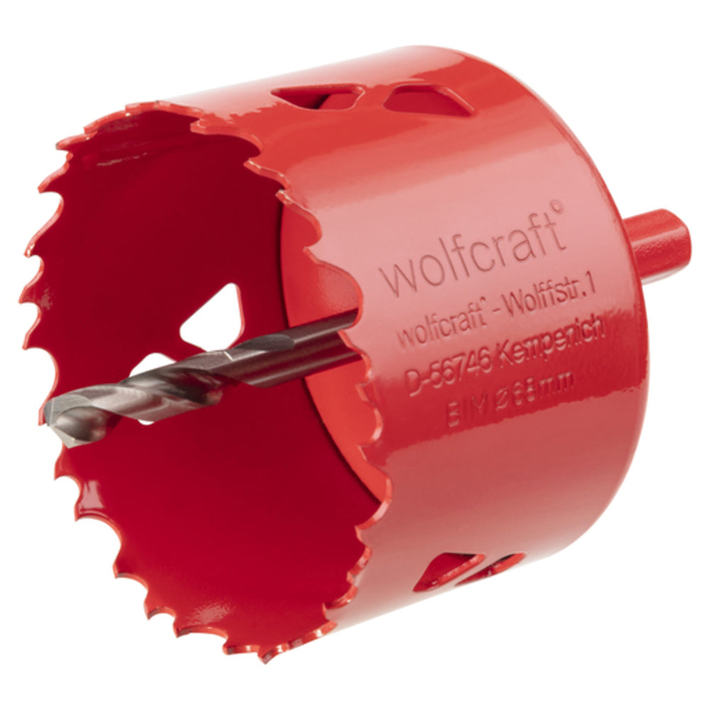 Wolfcraft - Bi-Metall-Lochsäge ø20 inkl. Schaft & Bohrer - 5462000