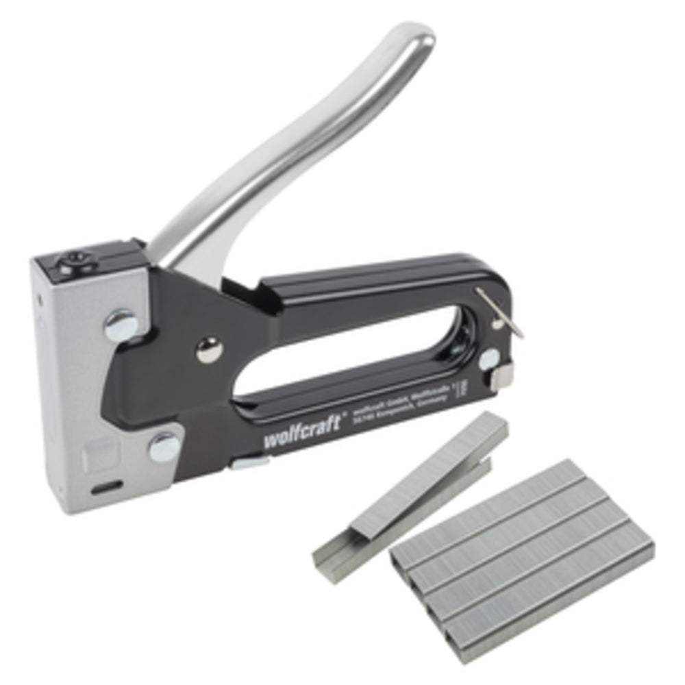 Wolfcraft - 1 Handtacker-Set tacocraft 6, 1001 tlg. - 7090000