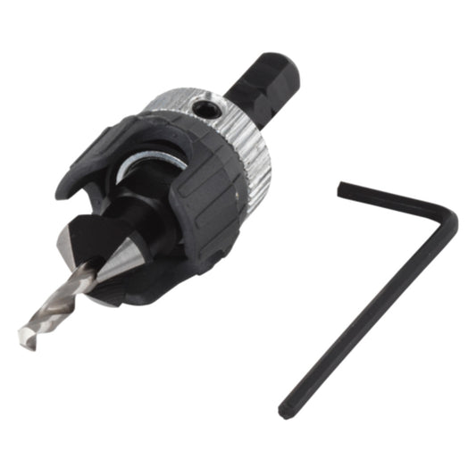 Wolfcraft - Vorbohrer mit Senker und Tiefenstopp - 2544000