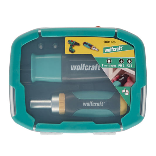 Wolfcraft - Schubladen-Schrauber-Set 8-teilig - 1001000