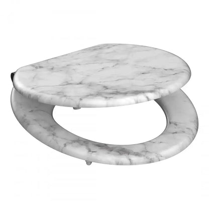 Kirchhoff - MDF WC-Sitz MARMOR STONE, mit Absenkautomatik - 80194