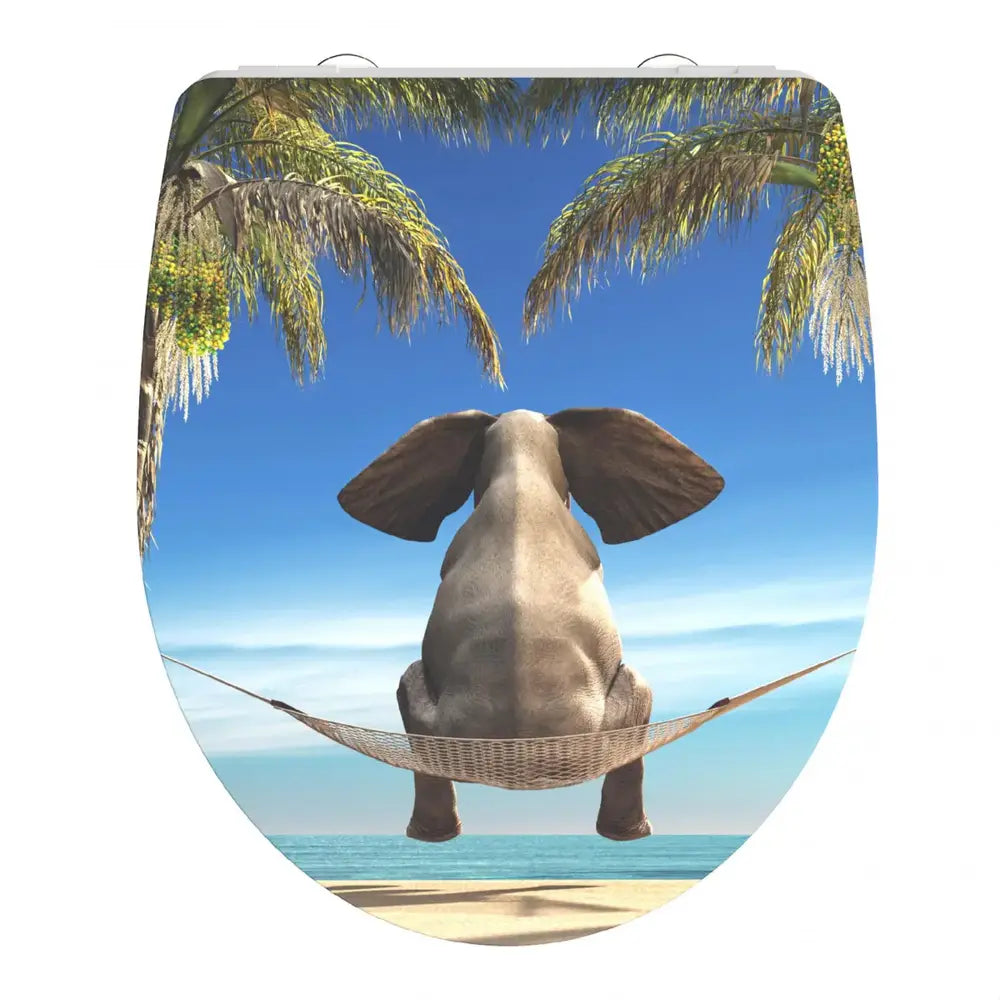 Kirchhoff - HG WC-Sitz HAPPY ELEPHANT mit Absenk. & Schnellverschl. - 82580