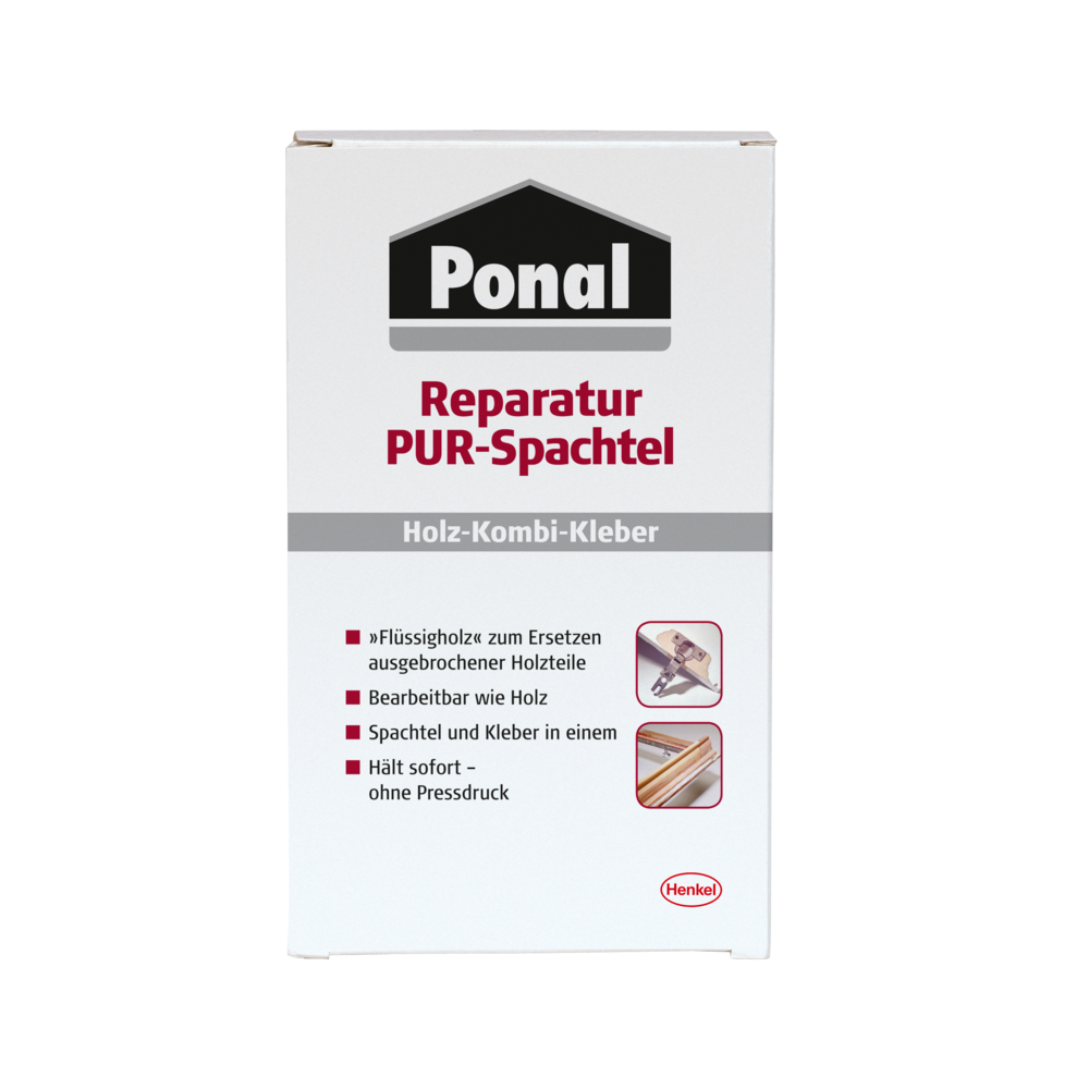 Henkel - Ponal Reparatur PUR-Spachtel 177 g - PER6N