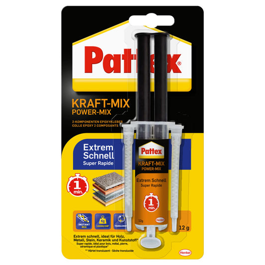 Henkel - Pattex Kraft Mix Extrem Fest Spritze 12g / 11ml - PK6FS