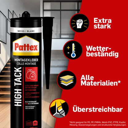 Henkel - Pattex Montage High Tack weiß 511g - PTRHT