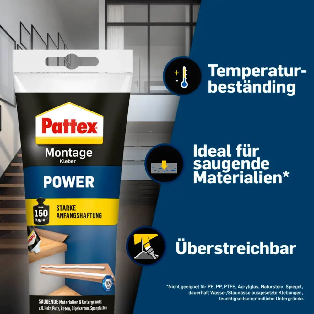 Henkel - Pattex Montage Power 250g Tube - PXP25