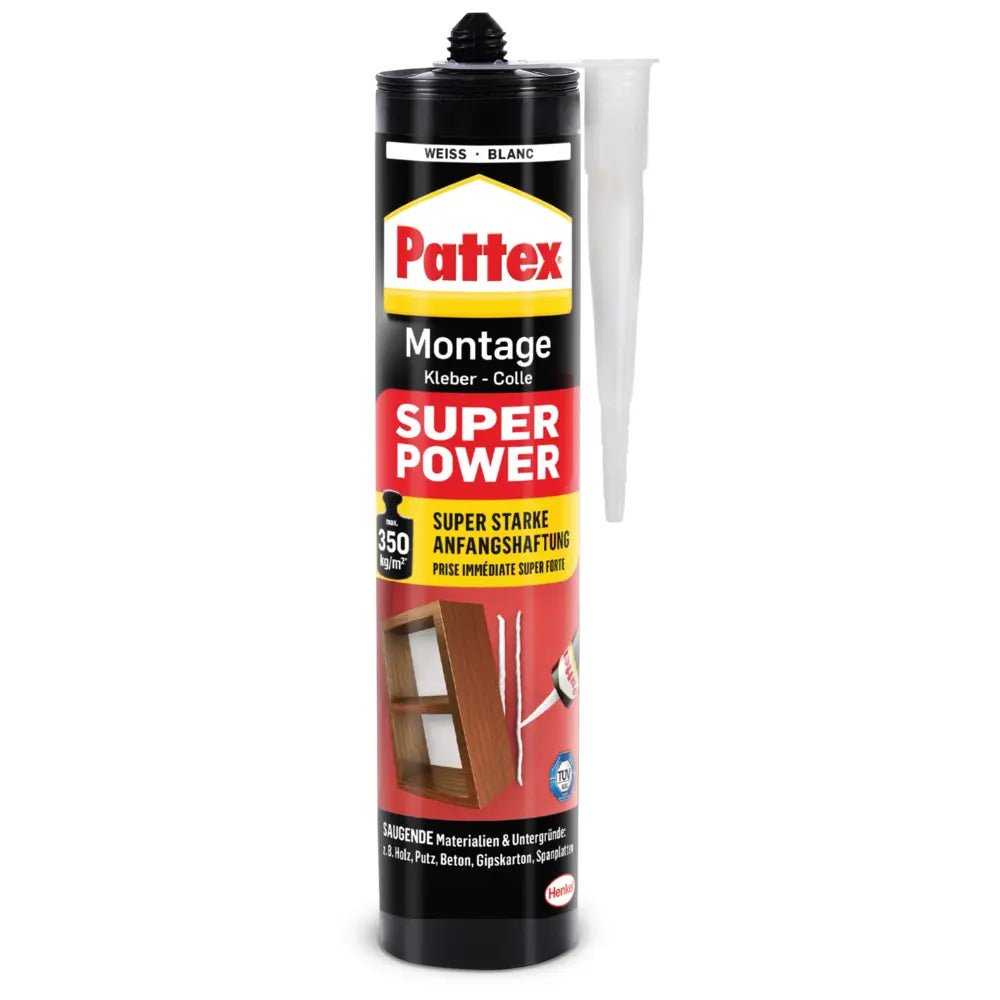 Henkel - Pattex Montage Super Power 370g Kartusche - PXS37