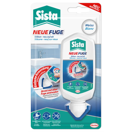 Henkel - Sista Neue Fuge weiß 80ml DE/CH für alle alten Fugen - SNFRW