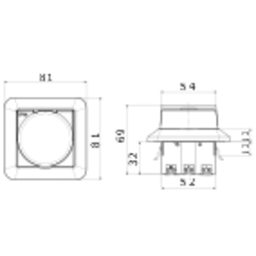 Gewiss - Steckdose mit Fehlerstrom-Schutzschalter, 16 A 30 mA IP44 - GW95524