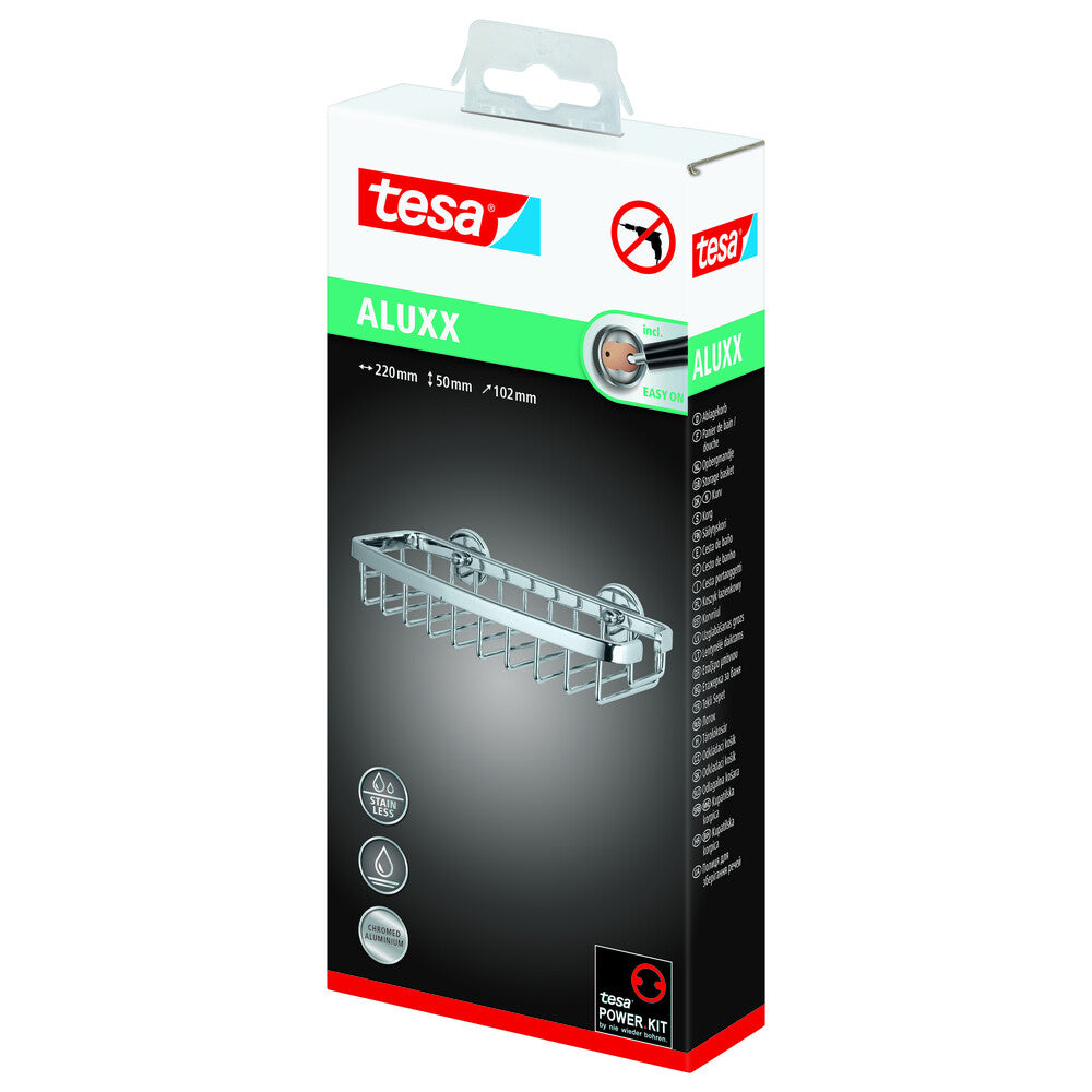 Tesa - ALUXX Ablagekorb einstöckig 50x220x102mm - 40207-00000-00