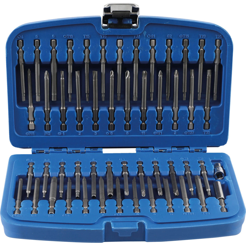 Sicherheitsschrauben-Bit-Satz, lang | 51-tlg.