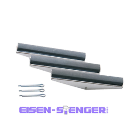BGS - Ersatzbacken für Honwerkzeug Art. 1157 | Backen 100 mm | K 280 | 3-tlg. - 1257