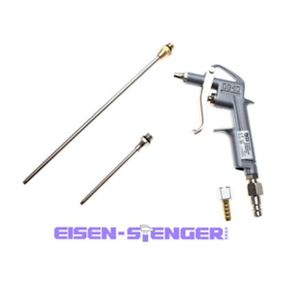 BGS - Druckluft-Ausblaspistole | Alu-Druckguss | mit 3 Düsen - 3215