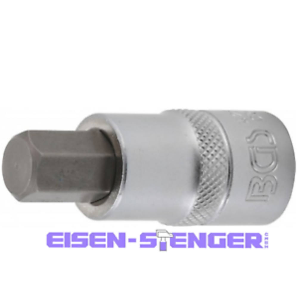 BGS - Bit-Einsatz | 12,5 mm (1/2") | Innensechskant 12 mm - 4256
