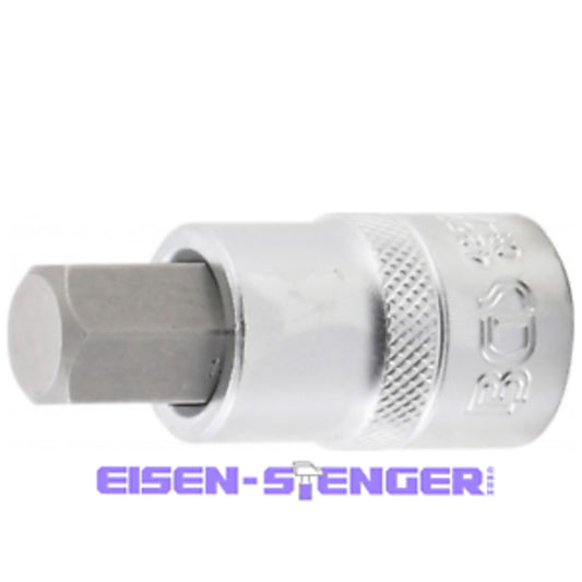 BGS - Bit-Einsatz | Antrieb Innenvierkant 12,5 mm (1/2") | Innensechskant 14 mm - 4257