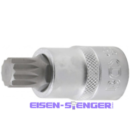 BGS - Bit-Einsatz | Länge 55 mm | 12,5 mm (1/2") | Innenvielzahn (für XZN) M14 | CV-Stahl - 4344