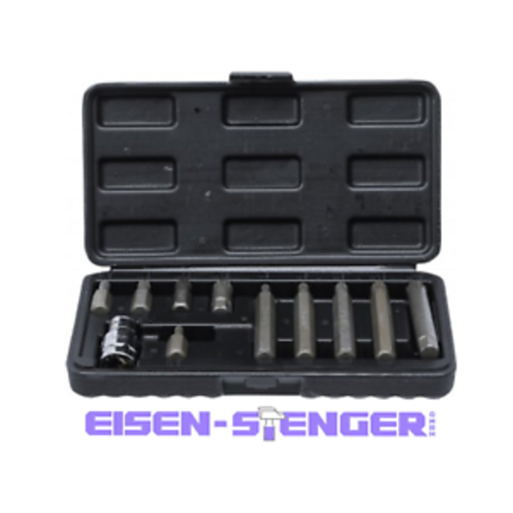 BGS - Schraubendreher-Bit-Satz | Innenvielzahn (für XZN) | 11-tlg. - 5030