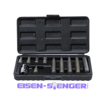 BGS - Schraubendreher-Bit-Satz | Innenvielzahn (für XZN) | 11-tlg. - 5030