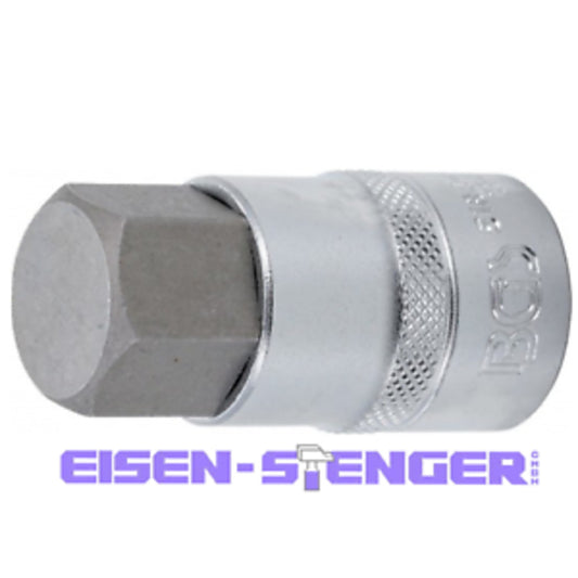 BGS - Bit-Einsatz | Antrieb Innenvierkant 12,5 mm (1/2") | Innensechskant 22 mm - 5184-H22