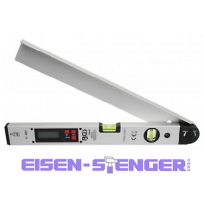 BGS - Digitaler LCD-Winkelmesser mit Wasserwaage | 450 mm - 50440