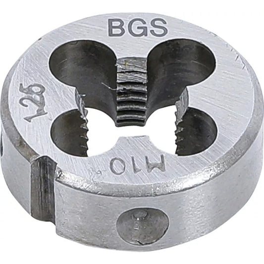 BGS - Gewindeschneideisen | M10 x 1,25 x 25 mm - 1900-M10X1.25-S