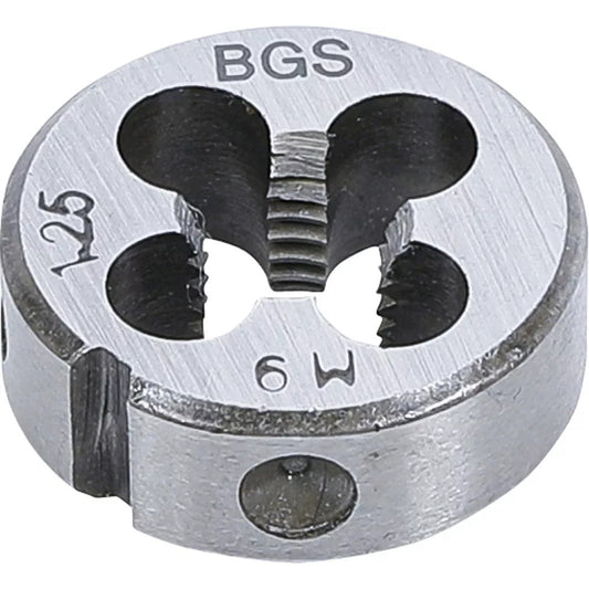 BGS - Gewindeschneideisen | M9 x 1,25 x 25 mm - 1900-M9X1.25-S
