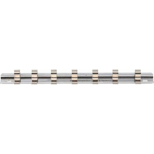 BGS - Aufsteckschiene mit 7 Clips | 6,3 mm (1/4") - 2316