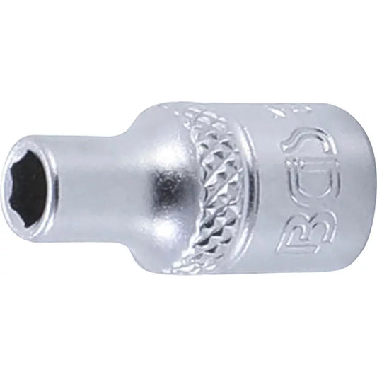 BGS - Steckschlüssel-Einsatz Sechskant | Antrieb Innenvierkant 6,3 mm (1/4") | SW 4,5 mm - 2475