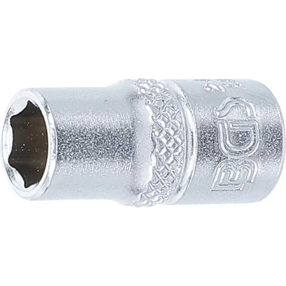 BGS - Steckschlüssel-Einsatz Sechskant | Antrieb Innenvierkant 6,3 mm (1/4") | SW 7 mm - 2479