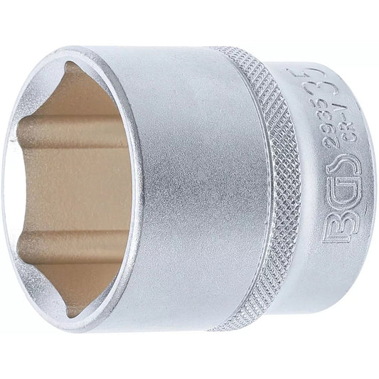BGS - Steckschlüssel-Einsatz Sechskant | Antrieb Innenvierkant 12,5 mm (1/2") | SW 35 mm - 2935