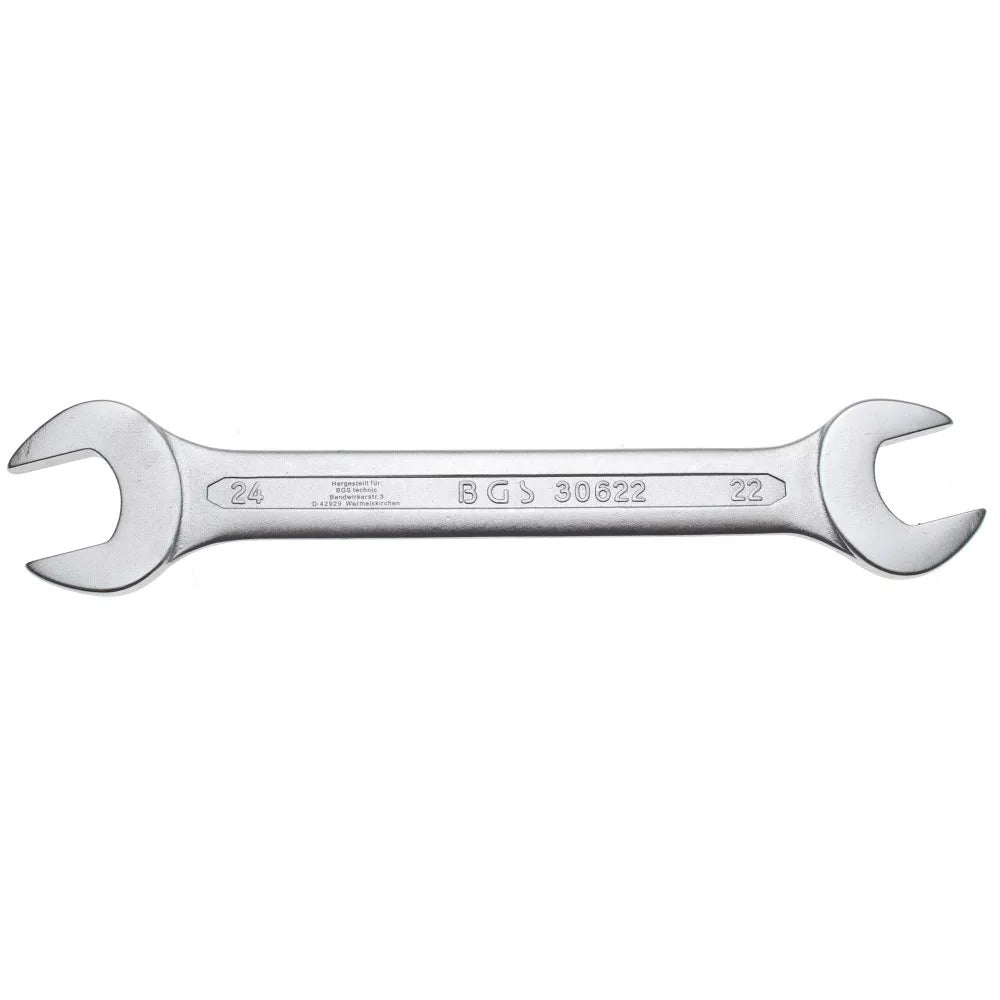 BGS - Doppel-Maulschlüssel | SW 22 x 24 mm - 30622