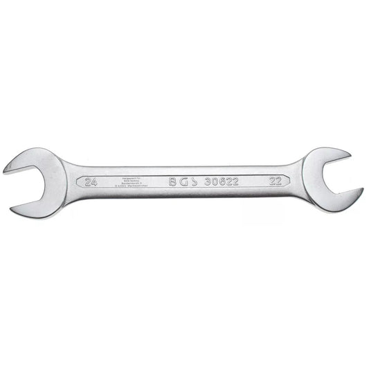 BGS - Doppel-Maulschlüssel | SW 22 x 24 mm - 30622