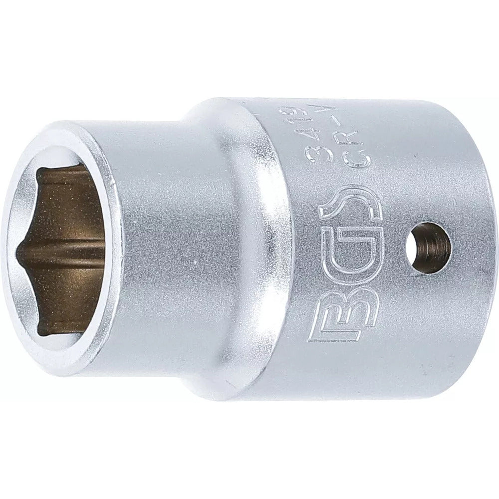 BGS - Steckschlüssel-Einsatz Sechskant | Antrieb Innenvierkant 20 mm (3/4") | SW 19 mm - 3419