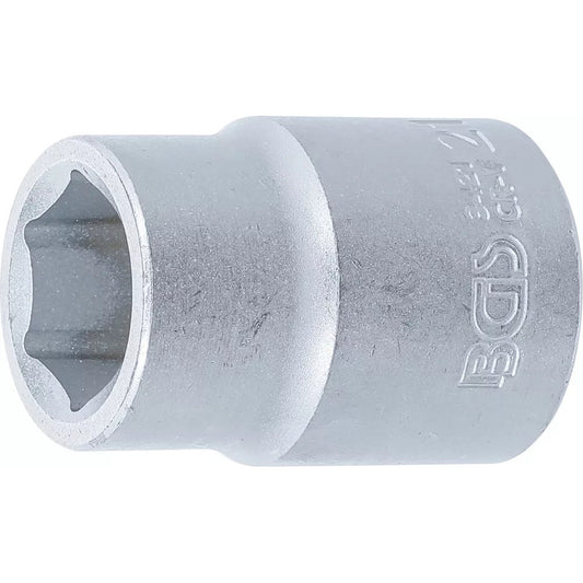 BGS - Steckschlüssel-Einsatz Sechskant | Antrieb Innenvierkant 20 mm (3/4") | SW 21 mm - 3421