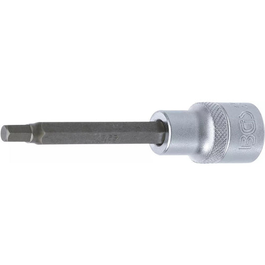 BGS - Bit-Einsatz | Länge 100 mm | Antrieb Innenvierkant 12,5 mm (1/2") | Innensechskant 6 mm - 4261