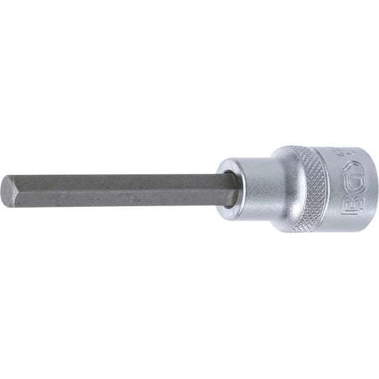 BGS - Bit-Einsatz | Länge 100 mm | Antrieb Innenvierkant 12,5 mm (1/2") | Innensechskant 8 mm - 4263