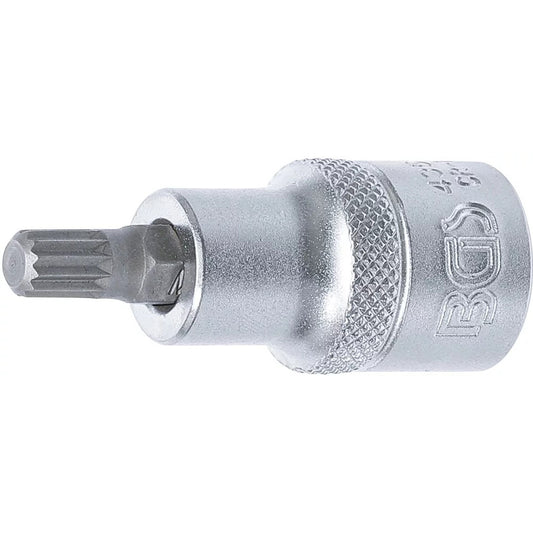 BGS - Bit-Einsatz | Antrieb Innenvierkant 12,5 mm (1/2") | Innenvielzahn (für XZN) M8 - 4352