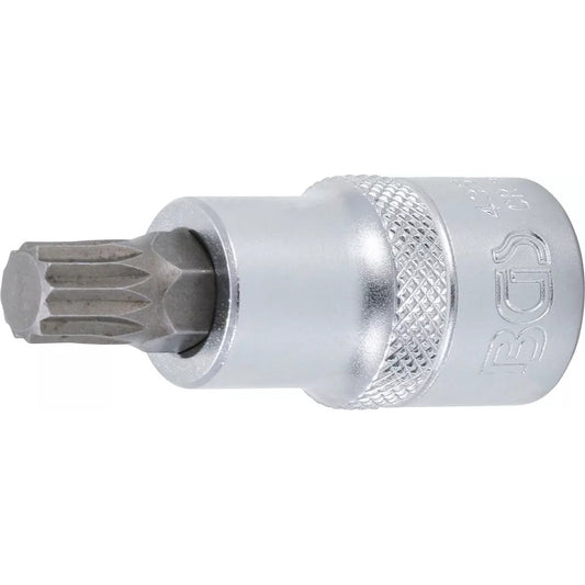 BGS - Bit-Einsatz | Antrieb Innenvierkant 12,5 mm (1/2") | Innenvielzahn (für XZN) M10 - 4353