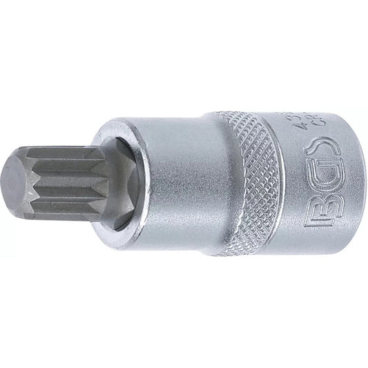 BGS - Bit-Einsatz | Antrieb Innenvierkant 12,5 mm (1/2") | Innenvielzahn (für XZN) M12 - 4354