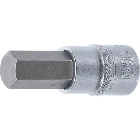 BGS - Bit-Einsatz | Antrieb Innenvierkant 12,5 mm (1/2") | Innensechskant 17 mm - 5052-17