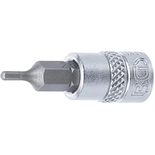 BGS - Bit-Einsatz | Antrieb Innenvierkant 6,3 mm (1/4") | Innensechskant 2 mm - 5153