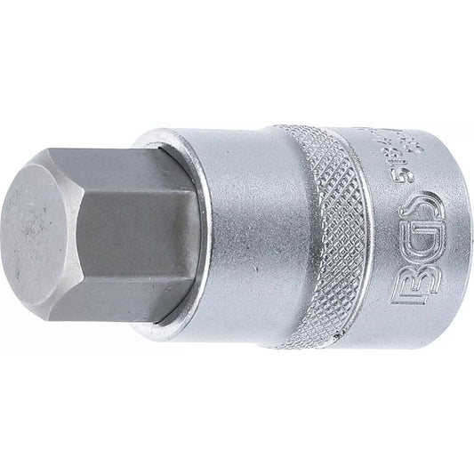 BGS - Bit-Einsatz | Antrieb Innenvierkant 12,5 mm (1/2") | Innensechskant 19 mm - 5184-H19
